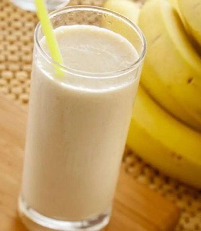عصير موز حليب